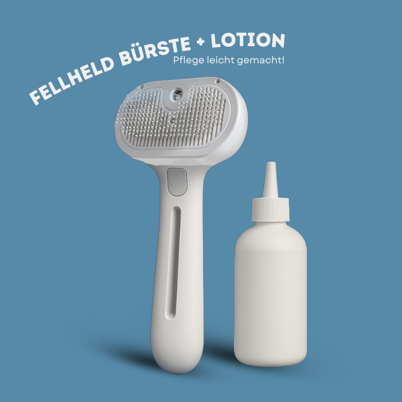 FellHeld Bürste + Lotion